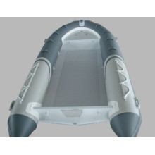 Barco de costilla de casco de aluminio inflable